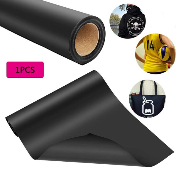 PU Heat Transfer Vinyl Color In Black